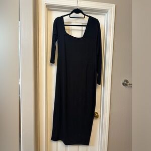 Eloquii Form Fitting Knit Dress